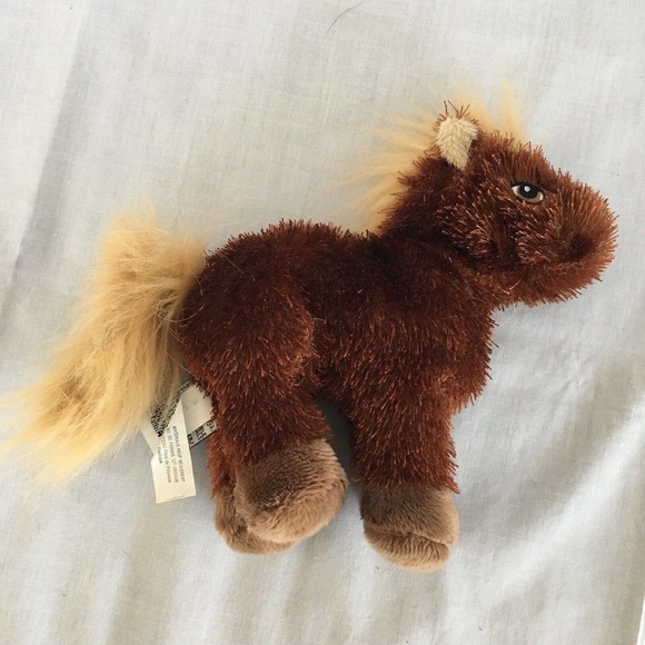 Ganz Webkinz Horse (Brown) HS103 Stuffed Animal Plush Toy Lil Kinz - Picture 2 of 12